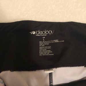 A pair of colorful long leggings